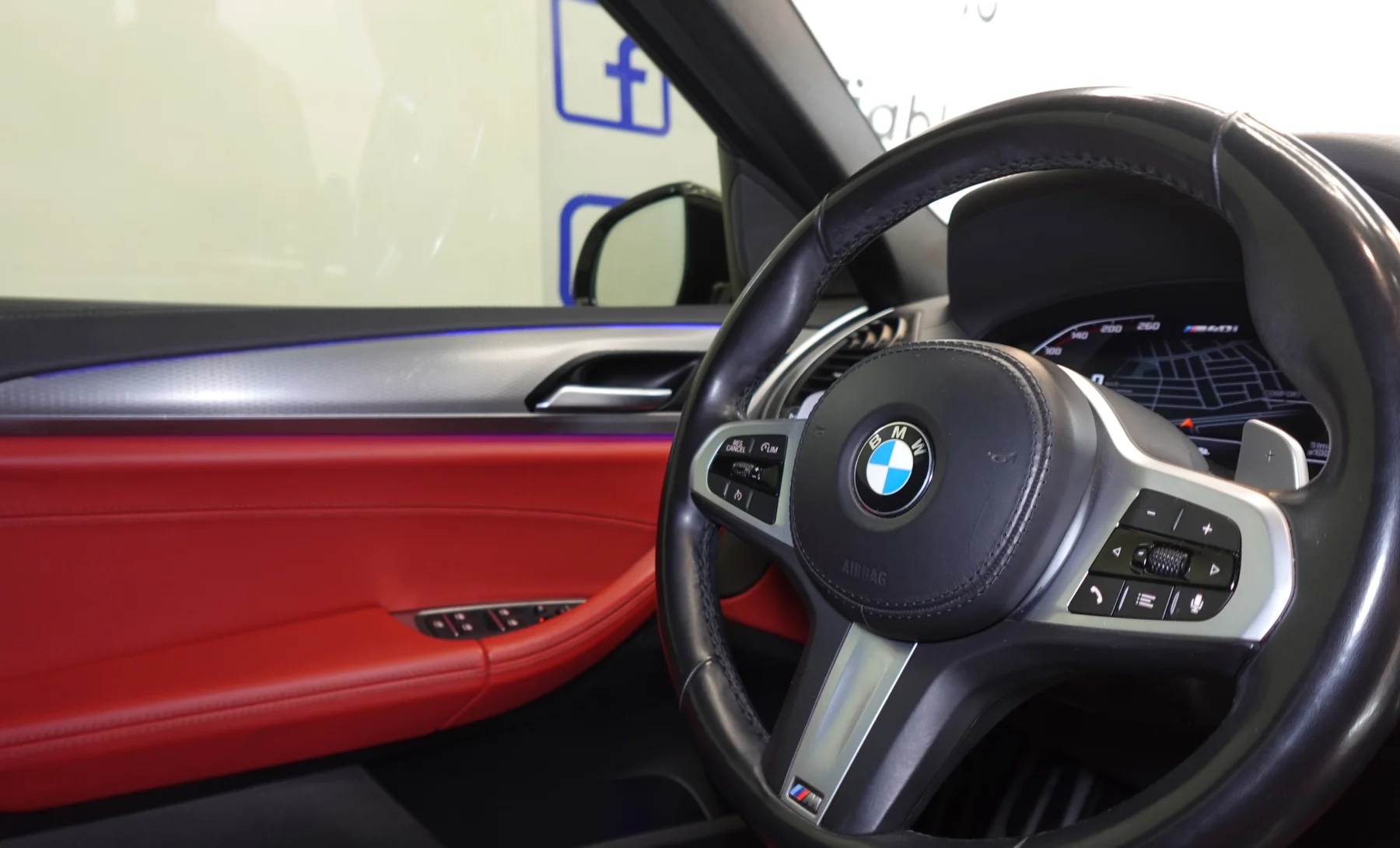 BMW X4 M40i 2021 — interior 9 de 10