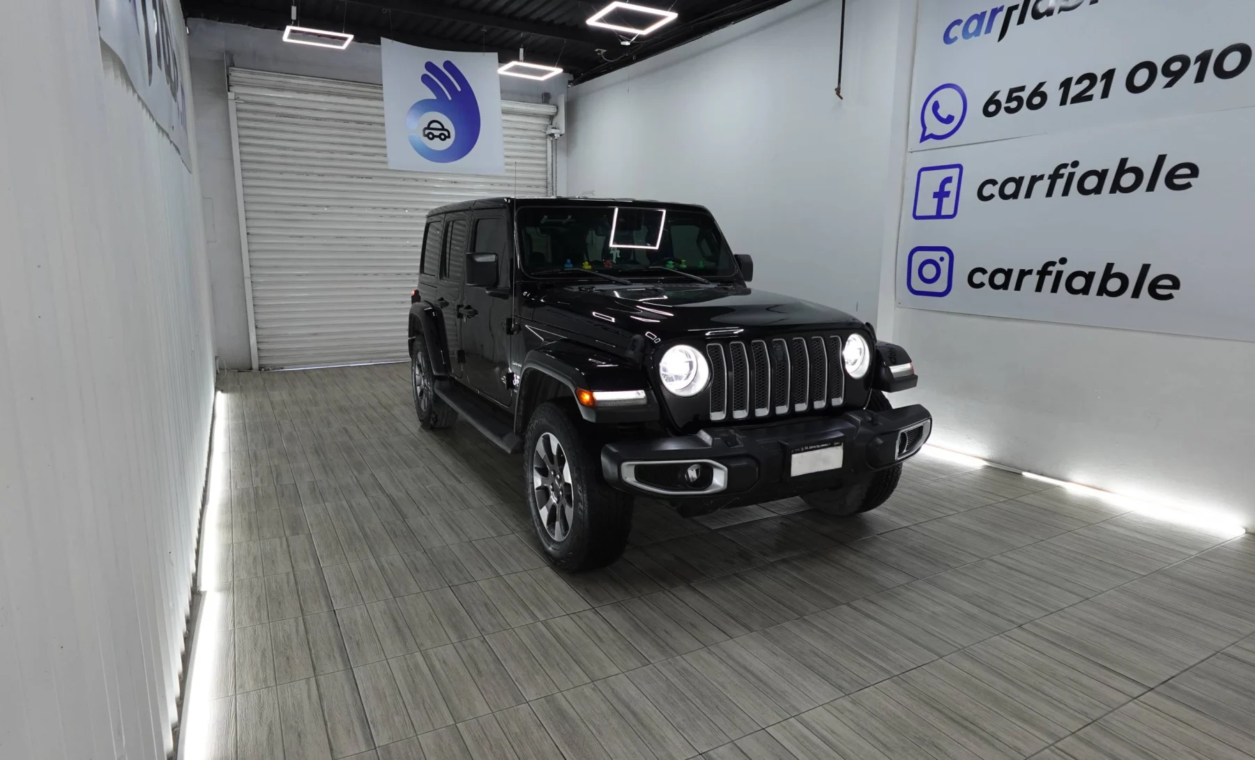 Jeep Wrangler Sahara unlimited 2021 — exterior 3 de 5