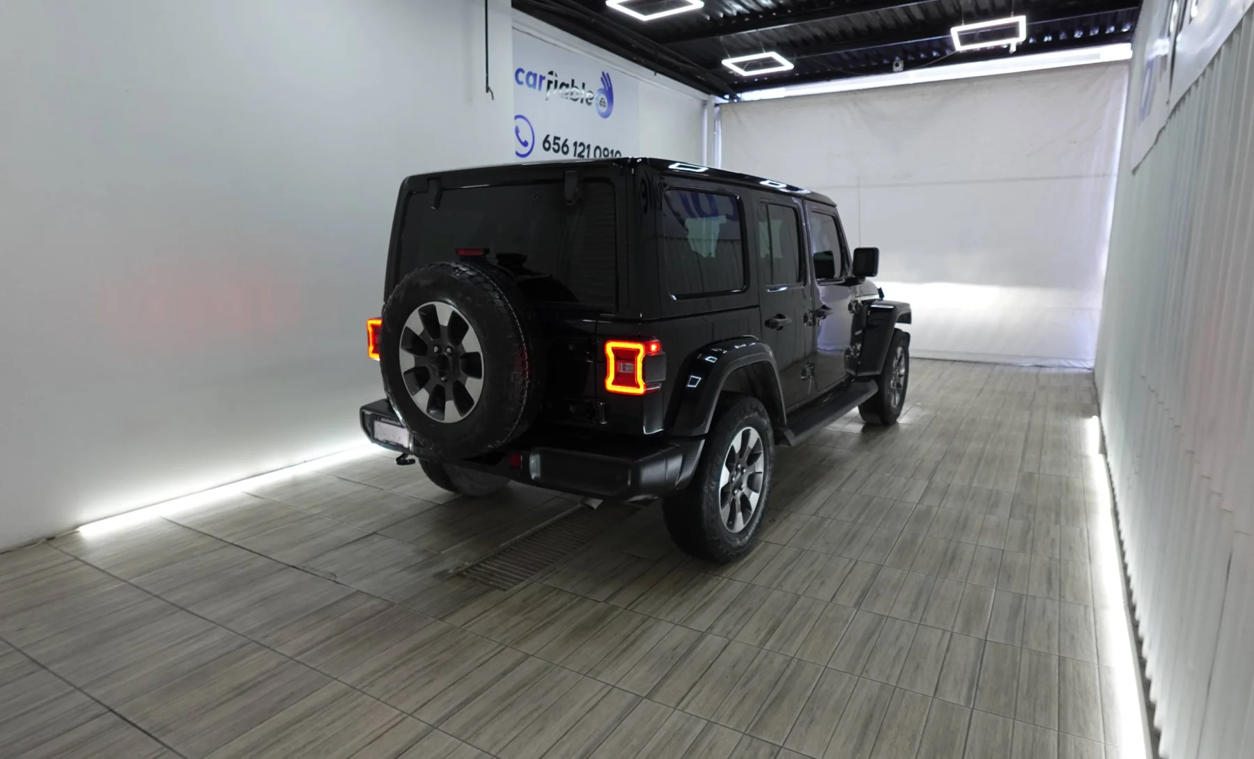 Jeep Wrangler Sahara unlimited 2021 — exterior 4 de 5