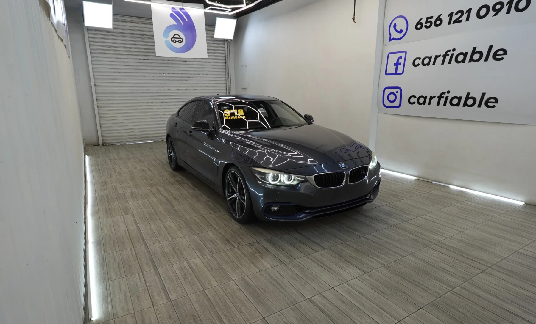 BMW 430i Gran Coupe Sport Line 2018 — exterior 3 de 10