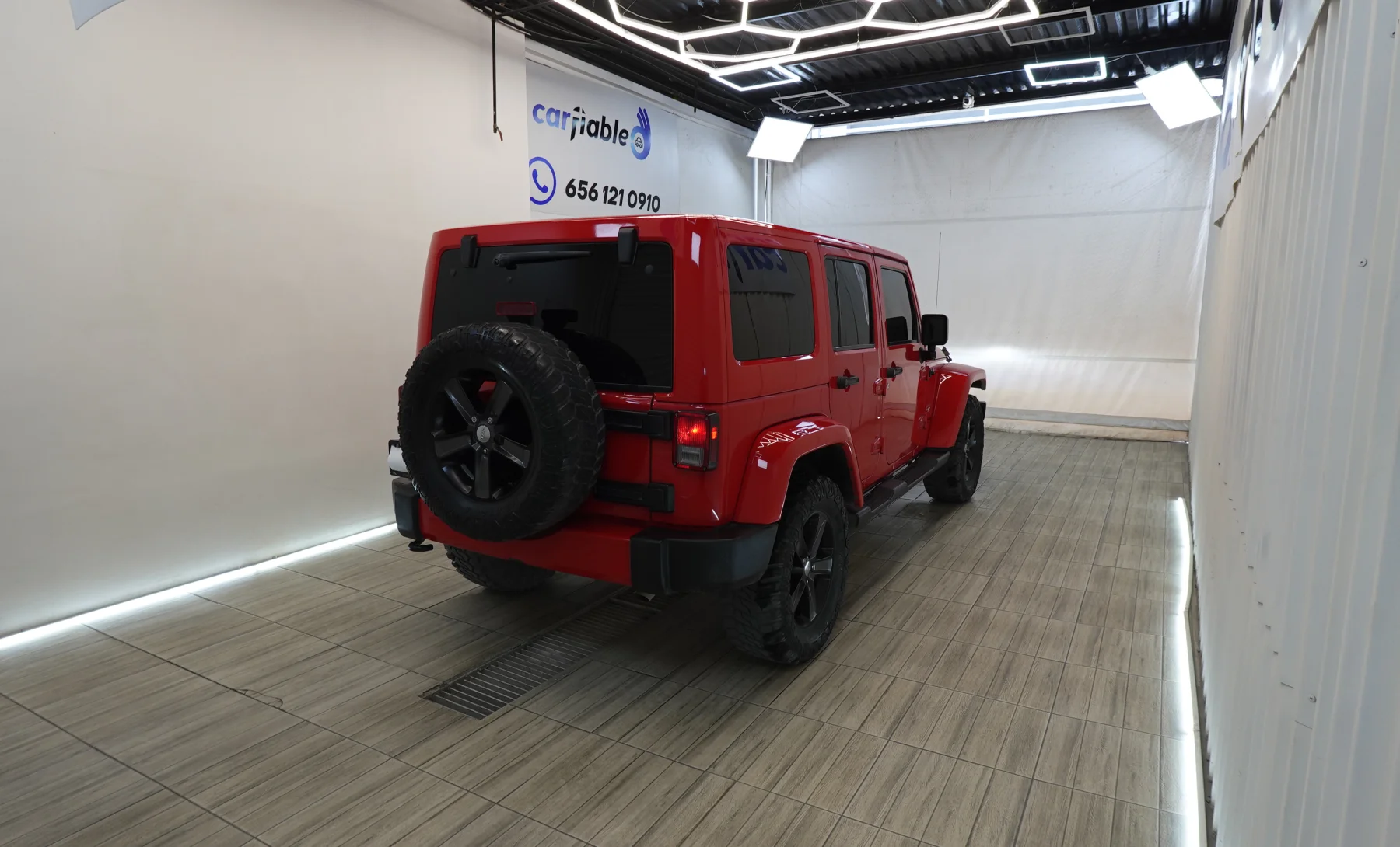 Jeep Wrangler Unlimited Sahara 2018 — exterior 4 de 10