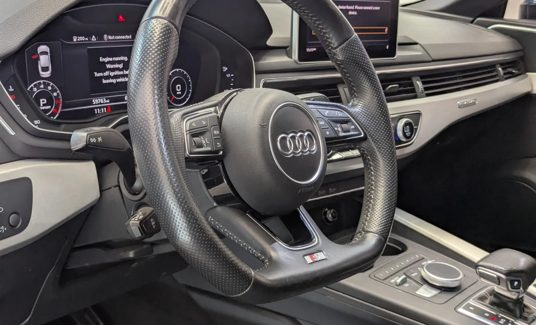 Audi A5 S Line 2018 — interior 1 de 10