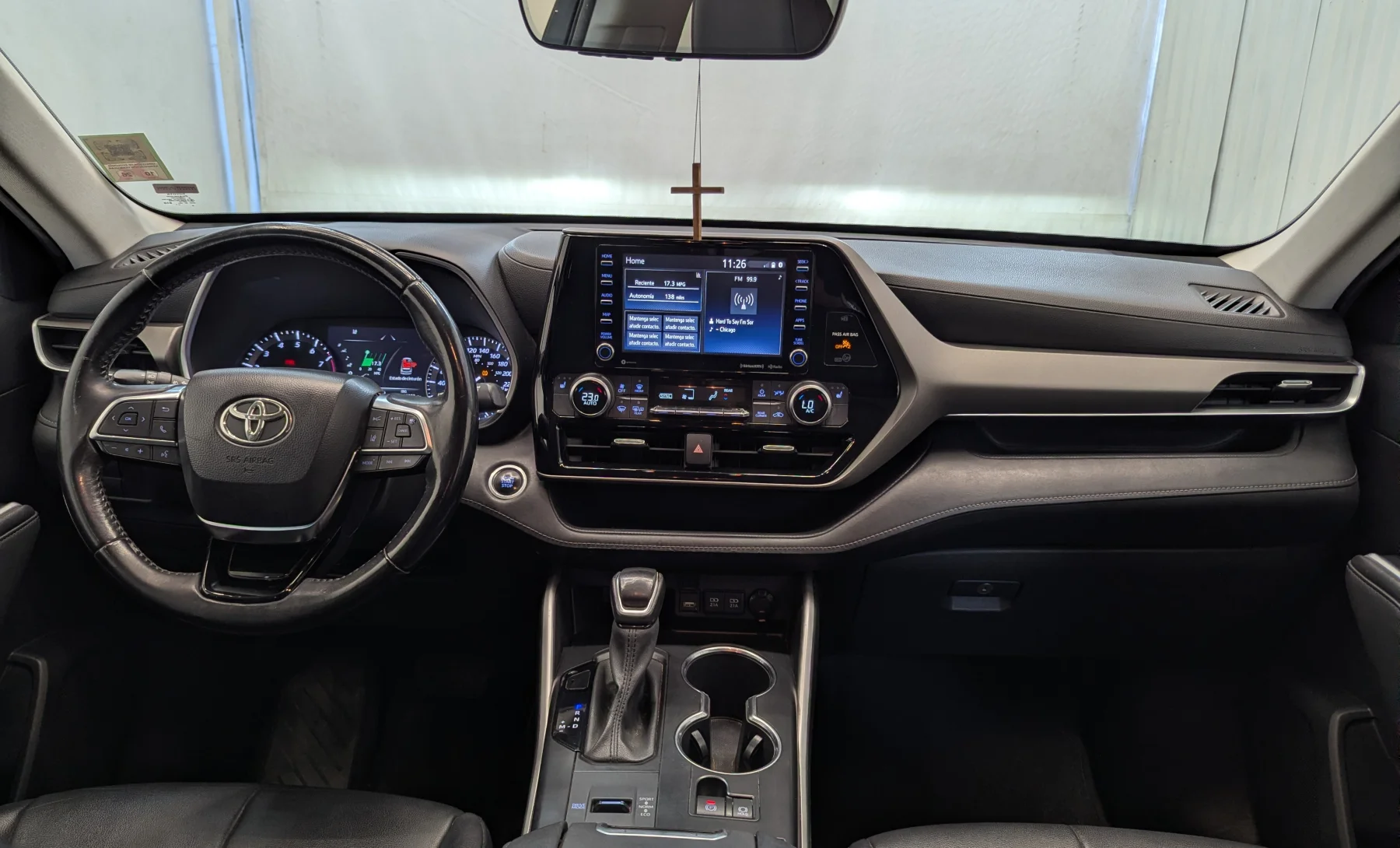 Toyota Highlander XLE 2020 — interior 5 de 10