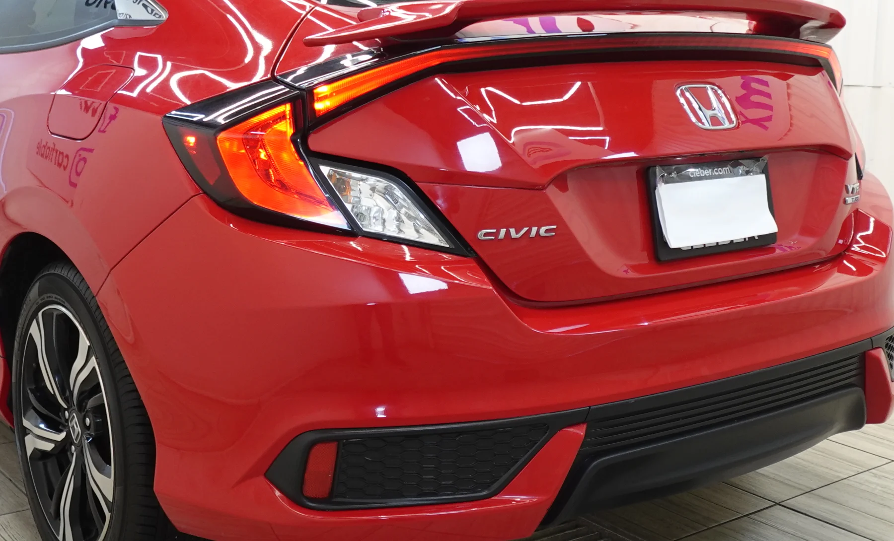 Honda Civic EX-L 2017 — exterior 9 de 10